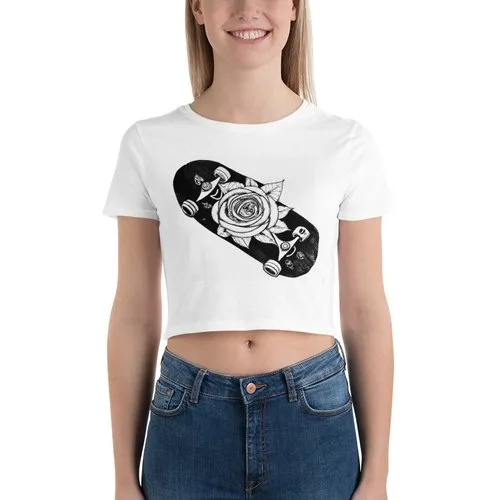 Feelin Roze-y, Crop Top