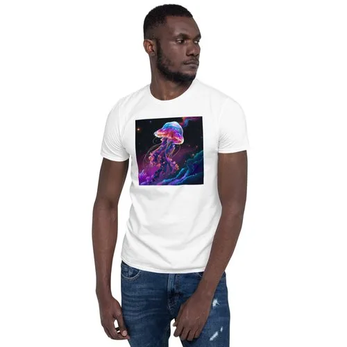 Space Jelly - Unisex Soft Black T