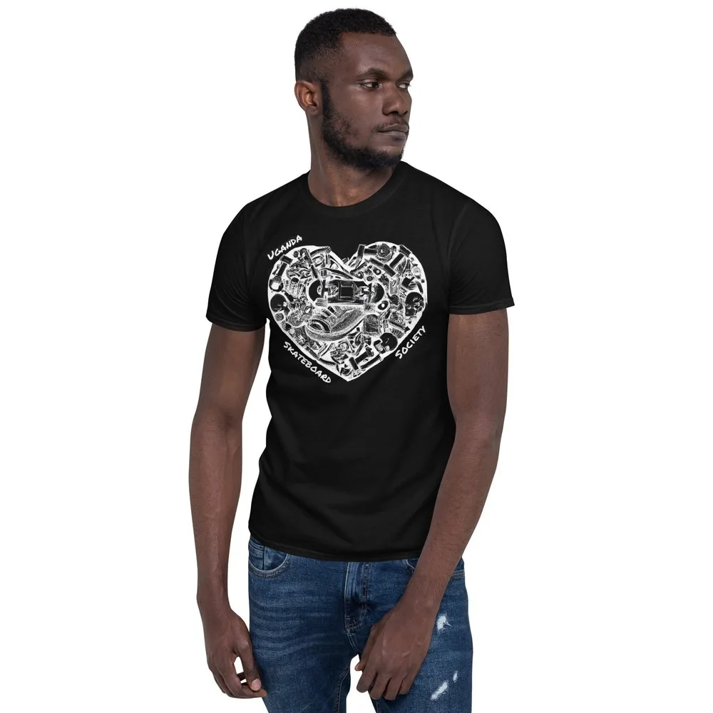 Uganda Skateboard Society - Soft Black T